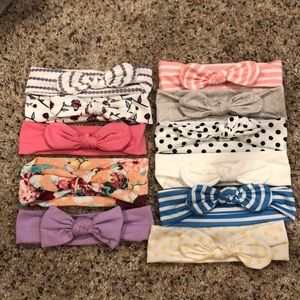 Misc baby headbands brand new